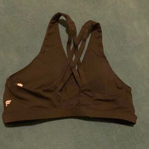 Fabeltics cross back sports bra